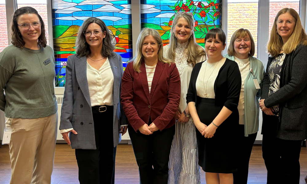 Premier Susan Holt visits the Drew Nursing Home